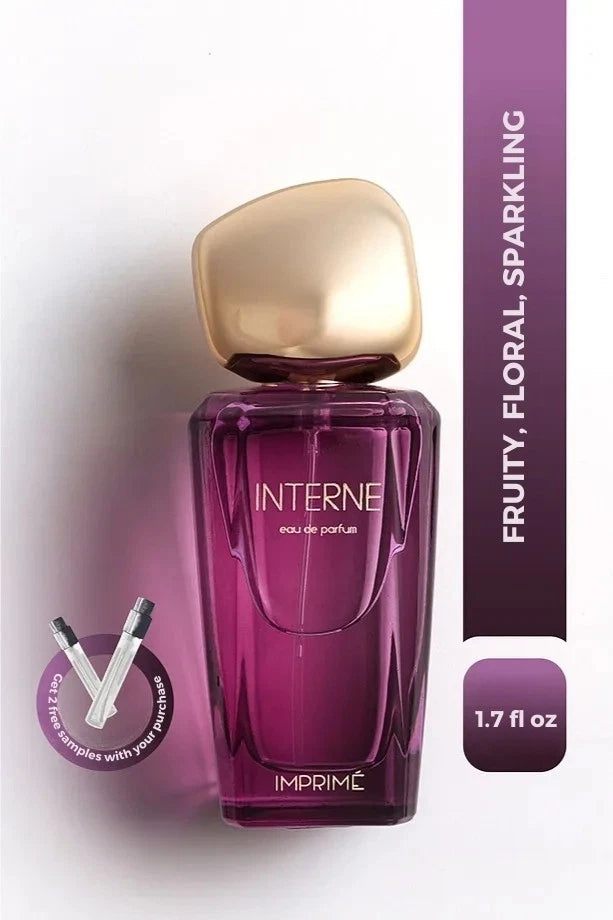 Interne EDP Women’s Perfume 50ml / 1.7 fl oz – Fruity & Floral | Bergamot, Peach